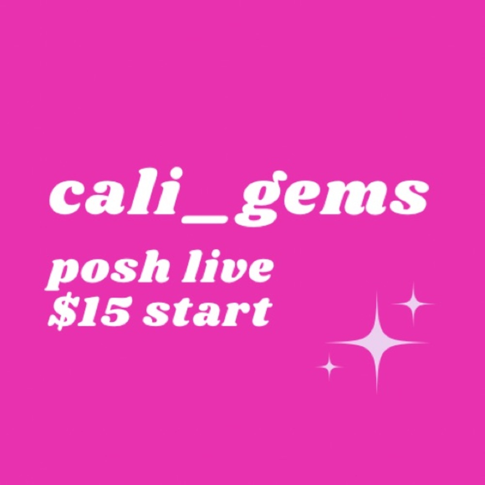 Posh Show $15 Listing